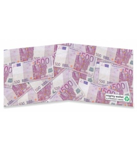 mighty wallet 500 euro biljet binnenzijde