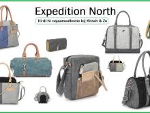 De nieuwe collectie tassen van hi di hi : de expedition north collectie