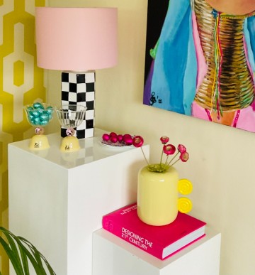 klevering vaas en wijnglazen