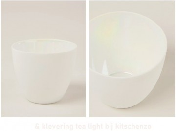  klevering waxine snow en parelmoer binnenin