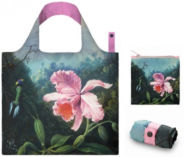 loqi tas museumcollectie: stilleven met orchidee