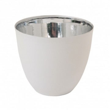 & K waxinelichtje zilver S gloss