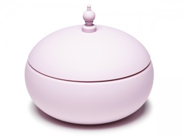 Burk Spira (bonbon)schaaltje van siliconen : licht roze