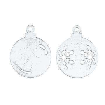 koziol kerstdecoratie ballen helder