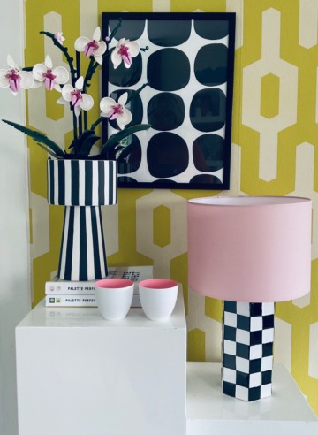 Waxinelichtje & Klevering pastel roze