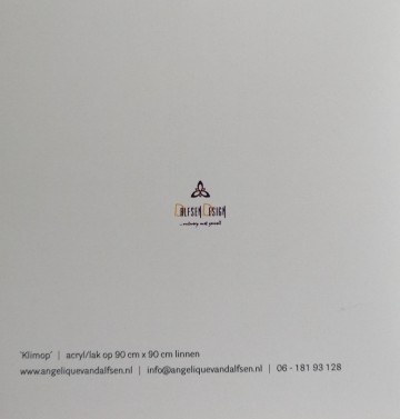 Achterzijde klimop kaart