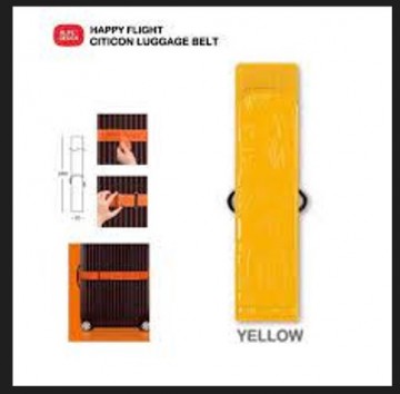 Alife kofferriem in het geel