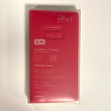 Alife palm plain notebook set 3