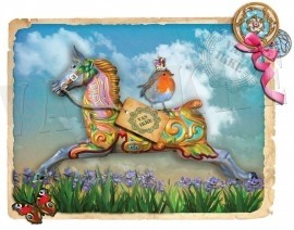 Van ikke strijkapplicatie: circuspaard