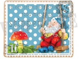 Van ikke strijkapplicatie: kabouter