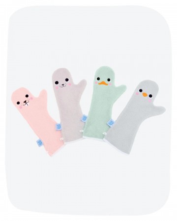 Baby shower glove kleuren