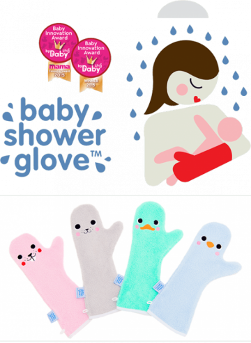 Babyshower glove bij kitschenzo