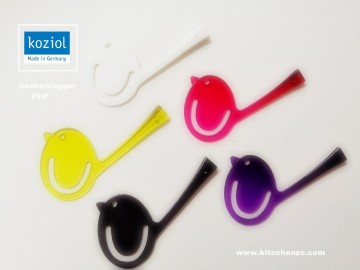 Boekenlegger set 5 pip koziol