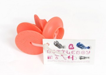 Bottleboy set/4 in oranje