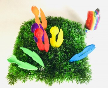 Break tulip party bestek