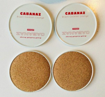 Cabanaz coaster set