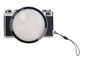 Camera bookmark magnifier