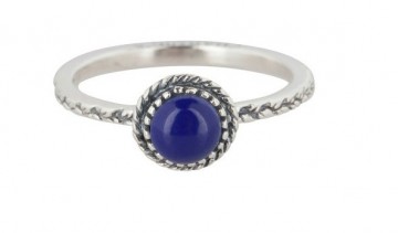 Charmins ring ibiza style d blauw