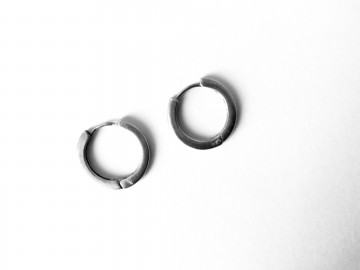 Charmins zilveren creolen