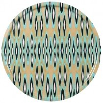 Dienblad mariska meijers:Coco Ikat turquiose