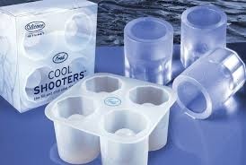 cool shooters, mal voor het maken van shot-glaasjes van ijs