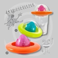 Pylones COSMOSQUEEZER citruspers in 3 uitvoeringen