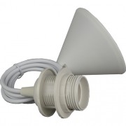 cotton ball pendel pvc