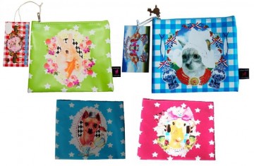 De kunstboer make-up tasje/etuitje in diverse uitvoeringen