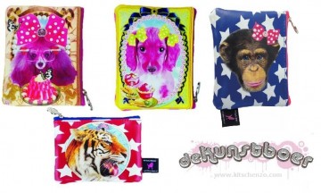 De kunstboer kinder portemonneetje in diverse uitvoeringen