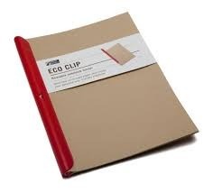 Eco clip notebook