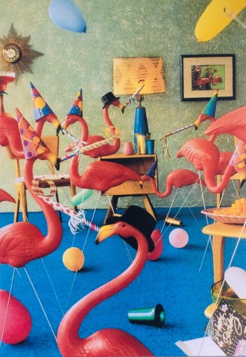 Flamingo party