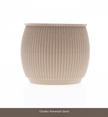 Flowerpot sand siliconen bloempot