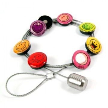 Fotokoord Cartoon met 8 magneten