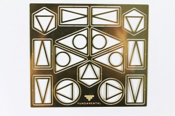 Fundamental paperclips geometrische vormen