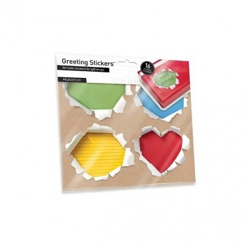 Greeting stickers peleg design