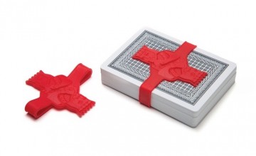 Hold'em...elastische band om je speelkaarten bijeen te houden