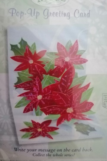 pop up kaart kerstster