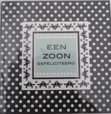 een zoon, gefeliciteerd