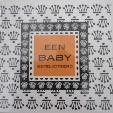 een baby kaart