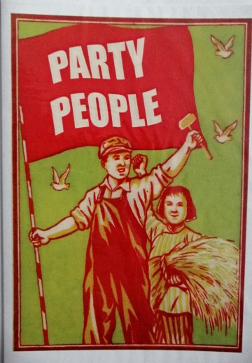 party people wenskaart