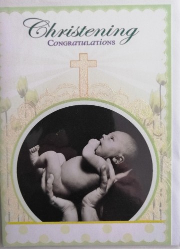 christening kaart