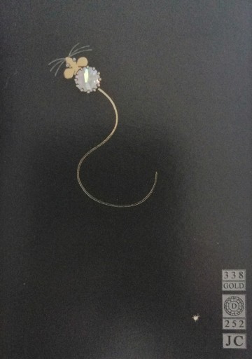 bug art kaart tiny mouse