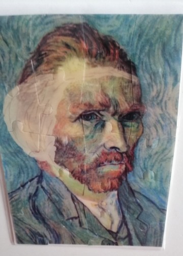 lenticulaire kaart van gogh