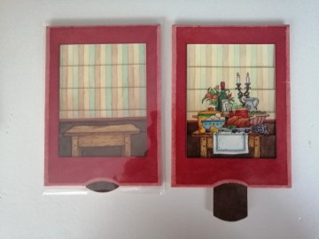 levende kaart gedekte tafel