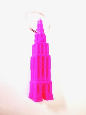 martinitoren sleutelhanger fluor                            623291