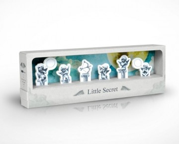 Index stickers engelen, 'little secret'