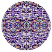 Dienblad van Mariska Meijers: Jungle fever paars