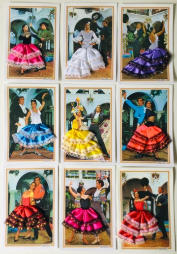 Kaart spaanse danseres