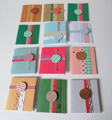 Kadokaarten mix set 12 delig