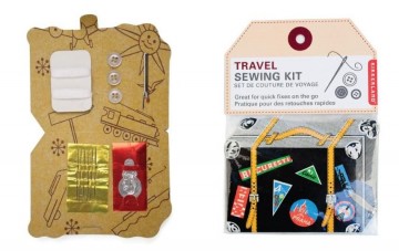 Kikkerland travel sewing kit